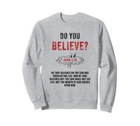 John 3:36 He That Believes Not The Son Shall Not See Life Felpa
