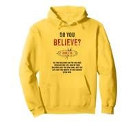 John 3:36 He That Believes Not The Son Shall Not See Life Felpa con Cappuccio