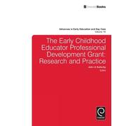 John A. Sutterb The Early Childhood Educator Professional Dev (Copertina rigida)