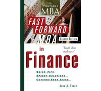 John A. Tracy The Fast Forward MBA in Finance (Tascabile)