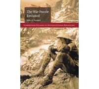 John A. Vasquez The War Puzzle Revisited (Tascabile)