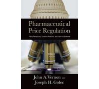 John A. Vernon Pharmaceutical Price Regulation (Tascabile)