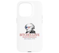 John Adams 1776 Le femmine amano l'indipendenza Custodia per iPhone 15 Pro