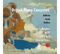 John Addison Addison/Jacob/Rubbra: British Piano Concertos - Volume 2 (CD) Album