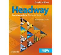 John and Liz So New Headway: Pre-Intermediate Fourth Edition: Studen (Tascabile)