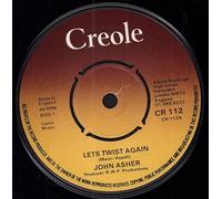 John Asher - JOHN ASHER Lets Twist Again UK 7" 45