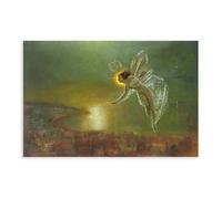 John Atkinson Grimshaw - Spirit Of The Night Fairy Art Decorazione da parete poster per famiglia, bar, ristorante, garage, caffetteria, cartello artistico, regalo, senza cornice, 50,8 x 76,2 cm (50 x