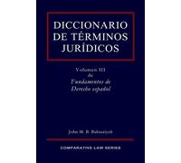 John Balouziyeh Diccionario De Terminos Juridicos (Tascabile)