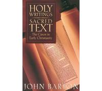 John Barton Holy Writings, Sacred Text (Tascabile)