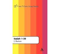 John Barton Isaiah 1-39 (Tascabile) T&T Clark Study Guides