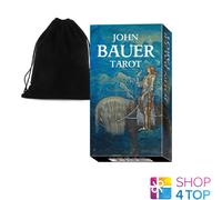 JOHN BAUER Tarocco Mazzo Carte lo scarabeo Originale Dicendo Istruzioni Bag New
