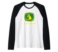 John Beer - Maglietta Divertente Maglia con Maniche Raglan