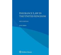 John Birds Insurance Law in the United Kingdom (Tascabile)