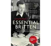 John Bridcut Essential Britten (Tascabile)