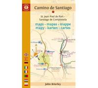 John Brierley Camino De Santiago Maps (Tascabile)