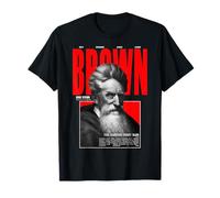 John Brown Abolizionista Ritratto Harpers Ferry Storico Maglietta