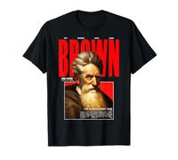 John Brown Harpers Ferry Arsenal Eroe del Suolo Libero Maglietta
