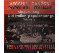 John Brugnoli, ... - Vecchie Canzoni Popolari Italiane - Volume IV