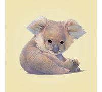 John Butler Stampa su Tela Koala, Cotone, Multicolore, 1.80 x 40.00 x 40.00 cm