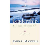 John C. Maxwell Leadership Promises for Every Day (Copertina rigida)