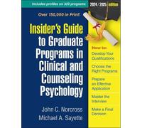 John C. Norcros Insider's Guide to Graduate Programs in Clinical and (Tascabile)