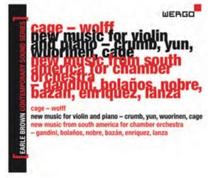 John Cage Cage/Wolff: New Music for Violin and Piano/... (CD) Box Set