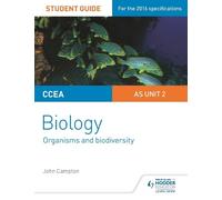 John Campton CCEA AS Unit 2 Biology Student Guide: Organisms and Bio (Tascabile)