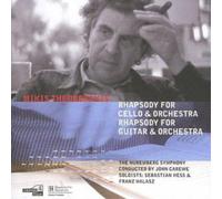 John Carewe Rhapsodies for Cello/guitar and Orch. (Carewe, Nuremburg So) (CD)