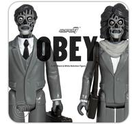 John Carpenter They Live ReAction Black & White Ver. Alien Female & Male Super7