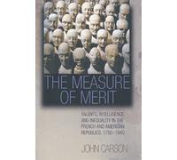 John Carson The Measure of Merit (Tascabile)