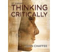 John Chaffee Thinking Critically (Tascabile)