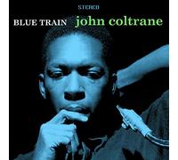 john coltrane - blue train (transparent blue/black/white marble vinyl)