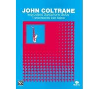 John Coltrane Improvised Saxophone Solos (Tascabile)