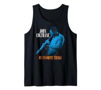 John Coltrane Le Mie Cose preferite Blu Foto Canotta