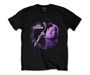 John Coltrane Unisex T-Shirt: Circle Live (Nero)
