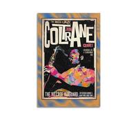 John ColtranePoster da parete su tela, motivo: musica e film, decorazione estetica per soggiorno e camera da letto, 20 x 30 cm, senza cornice