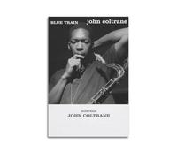 John ColtranePoster da parete su tela, motivo: musica e film, decorazione per soggiorno e camera da letto, 30 x 45 cm, senza cornice