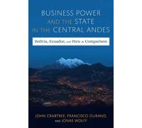 John Crabtree Jonas Wolff Business Power and the State in t (Copertina rigida)