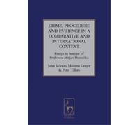 John D Jackson Crime, Procedure and Evidence in a Comparative (Copertina rigida)