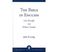 John D. Long The Bible in English (Tascabile)