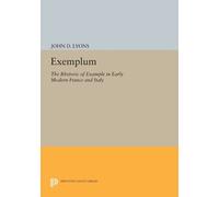 John D. Lyons Exemplum (Tascabile) Princeton Legacy Library