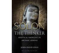 John David Lewis Solon the Thinker (Tascabile)