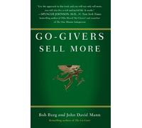 John David Mann Bob Burg Go-givers Sell More (Copertina rigida)
