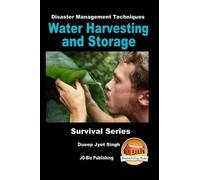 John Davidson Duee Disaster Management Techniques - Water Harvesting (Tascabile)
