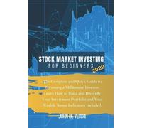 John de Vecchi Stock Market Investing for Beginners 2022 (Tascabile)