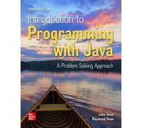 John Dean Loose Leaf for Introduction to Programming wit (Rilegatura flessibile)