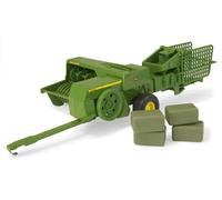 John Deere 348 Piazza Rotopressa con 4 Bales - Big Farm