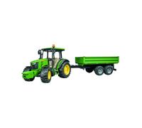 John Deere 5115M con rimorchio ribaltabile 1:16