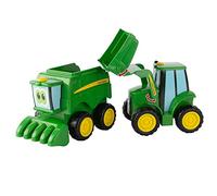 John Deere 736 47193 Farmin Friends-Johnny & Corey Combine, Verde