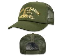John Deere Cappello da baseball Trucker 13083326Ov Vintage con stampa Trademark Oliva Taglia unica